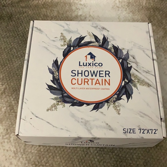 Shower Curtain Set NIB - Picture 1 of 8